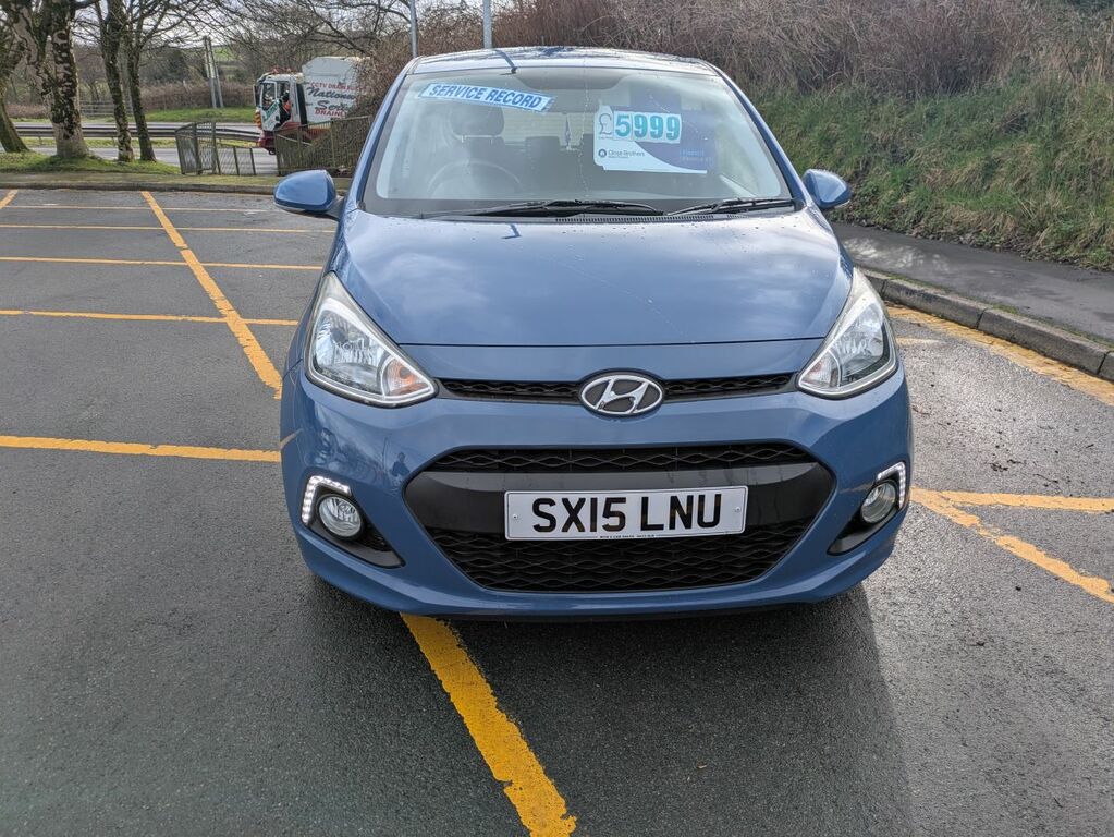 Hyundai I10 Premium SX15LNU Blue #2