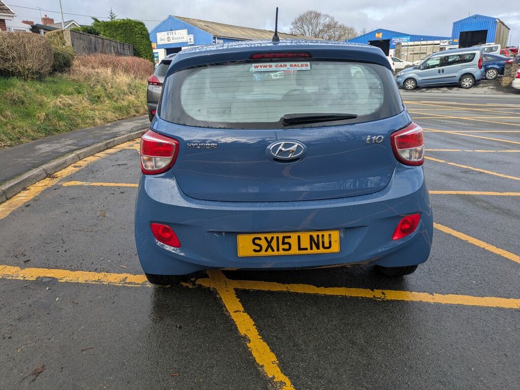Hyundai I10 Premium SX15LNU Blue #6