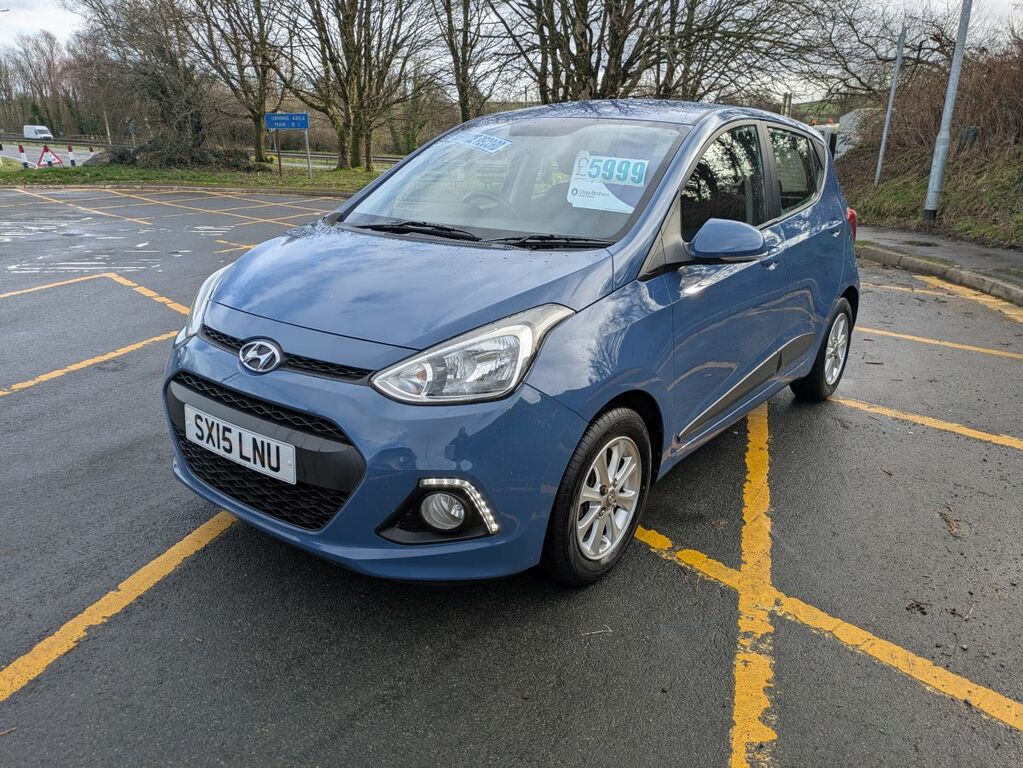 Hyundai I10 Premium SX15LNU Blue #3
