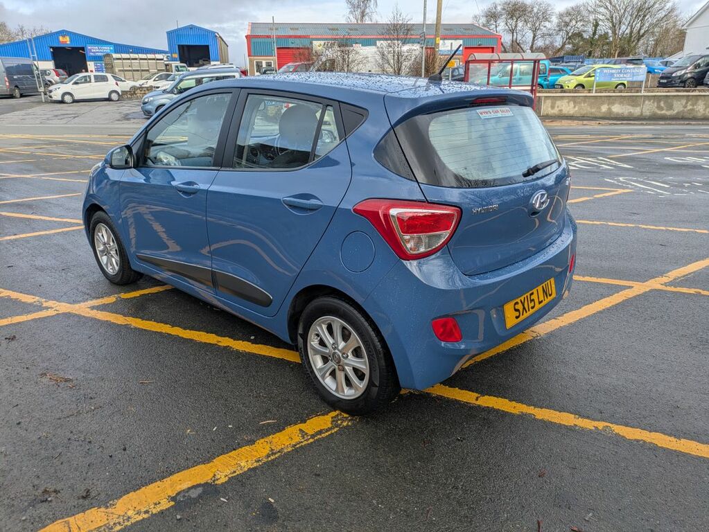 Hyundai I10 Premium SX15LNU Blue #5