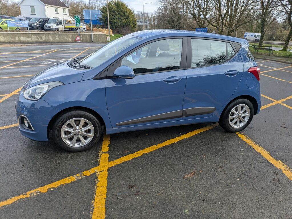 Hyundai I10 Premium SX15LNU Blue #4