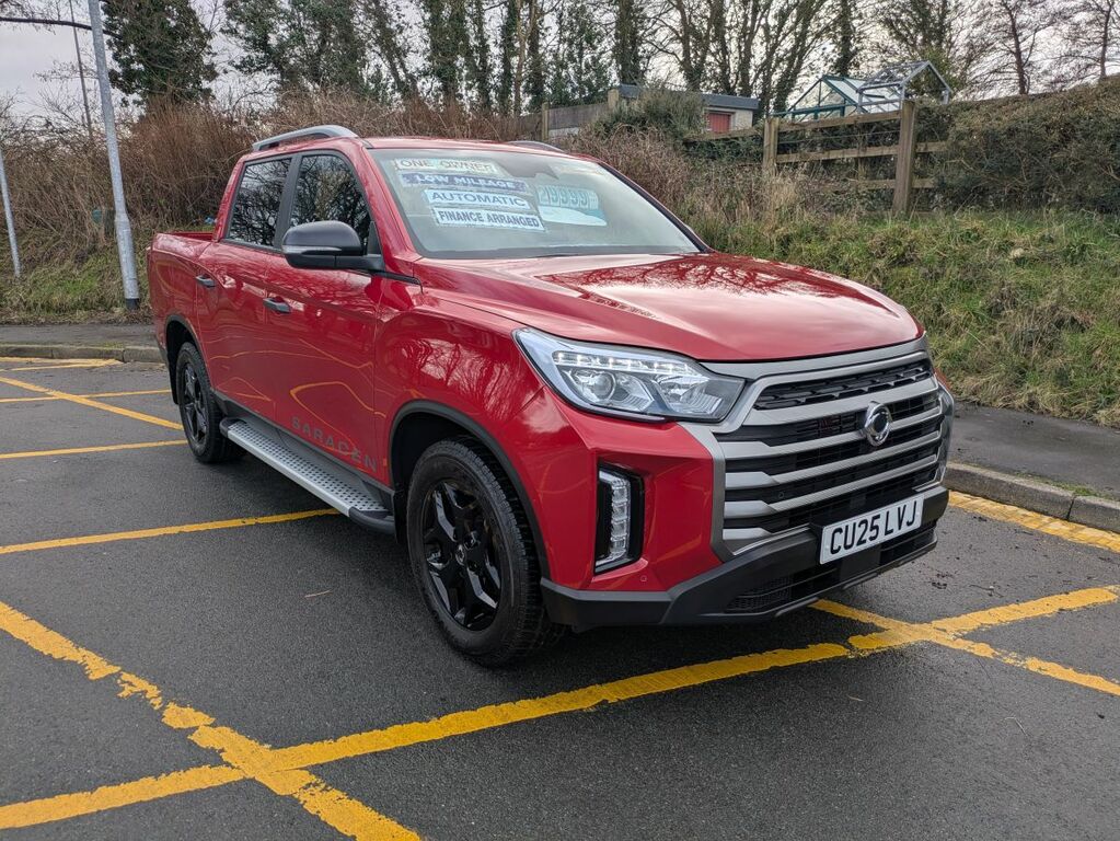 SsangYong Musso Saracen 4X4 Red