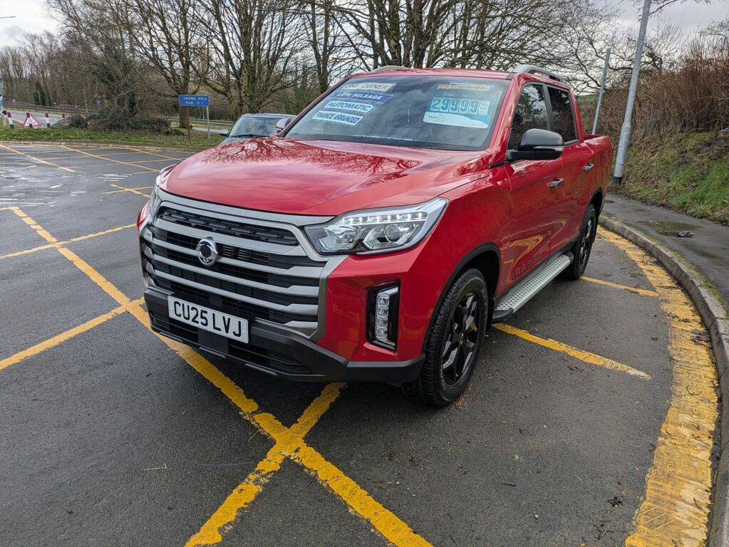 SsangYong Musso Saracen 4X4 CU25LVJ Red #3