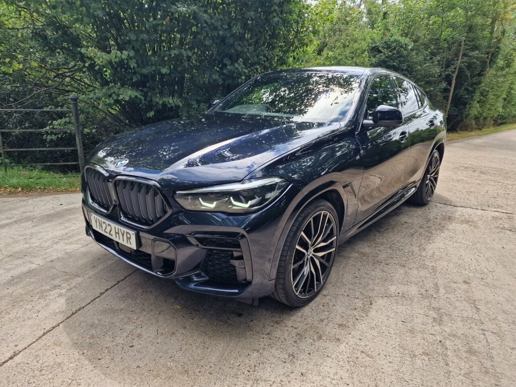 BMW X6 3L M Sport YN22HYR Black #5