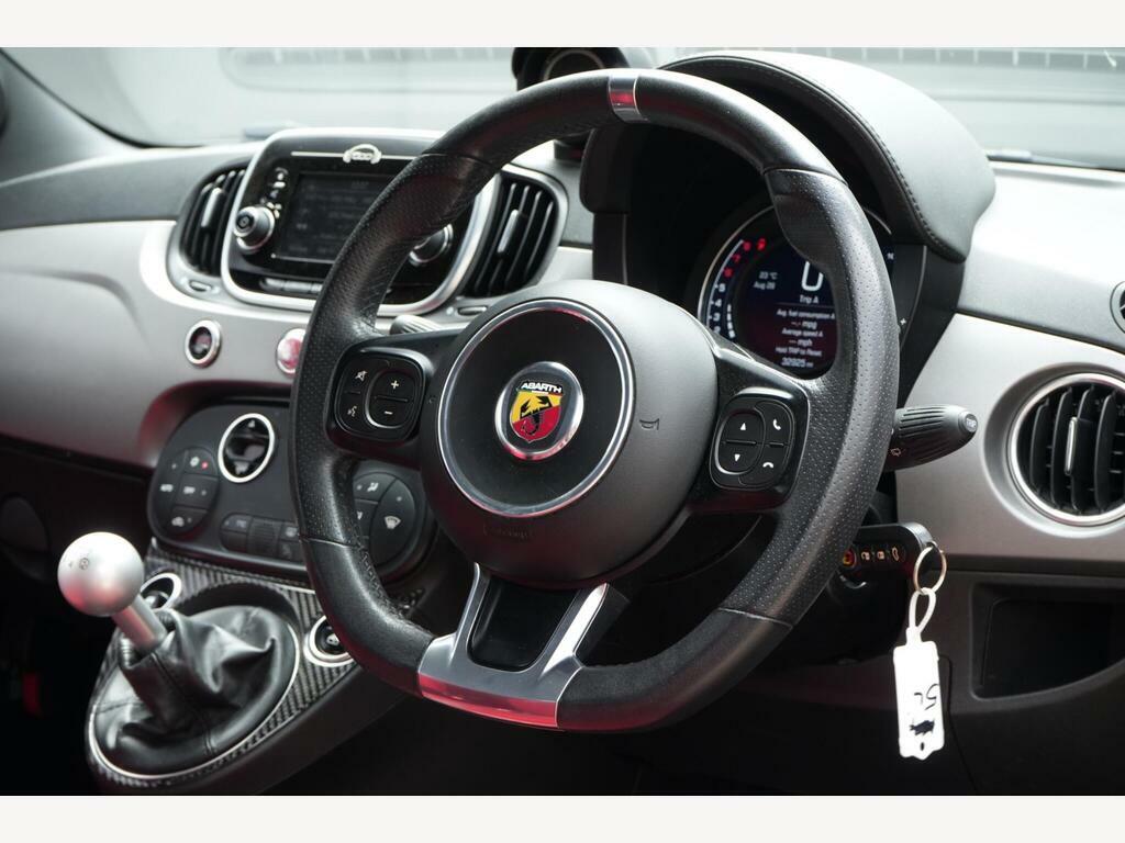 Abarth 595 1.4 T-jet Turismo 70Th Euro 6 PJ19MWL Grey #3