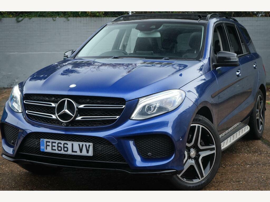 Mercedes-Benz GLE Class 3.0 Gle350d V6 Amg Line Premium Plus G-tronic 4M Blue