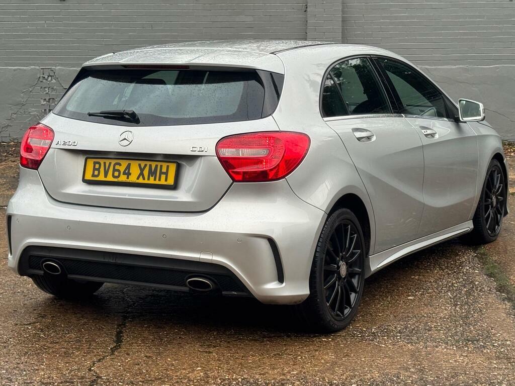 Mercedes-Benz A Class 1.8 A200 Cdi Amg Sport 7G-dct Euro 5 S S BV64XMH Silver #5
