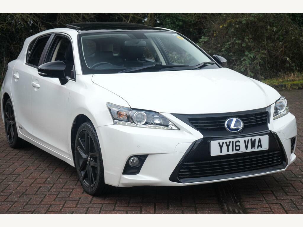 Lexus CT 1.8 200H Sport Cvt Euro 6 S S White #6