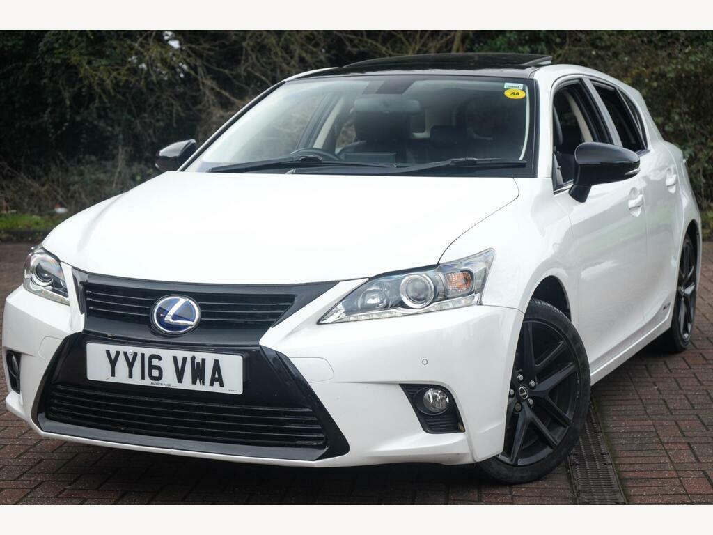 Lexus CT 1.8 200H Sport Cvt Euro 6 S S White
