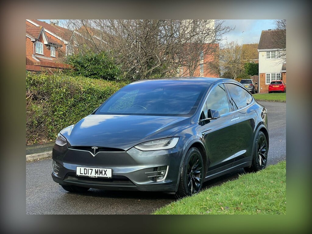 Tesla Model X 90D Dual Motor 4Wde LD17MMX Silver #2
