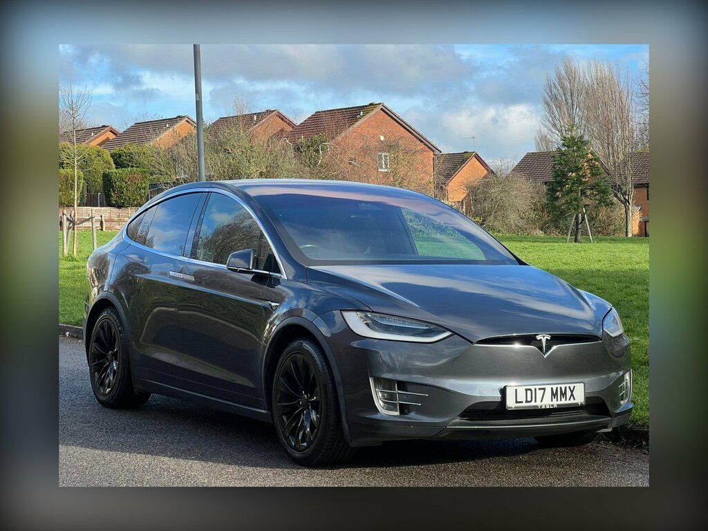 Tesla Model X 90D Dual Motor 4Wde LD17MMX Silver #3