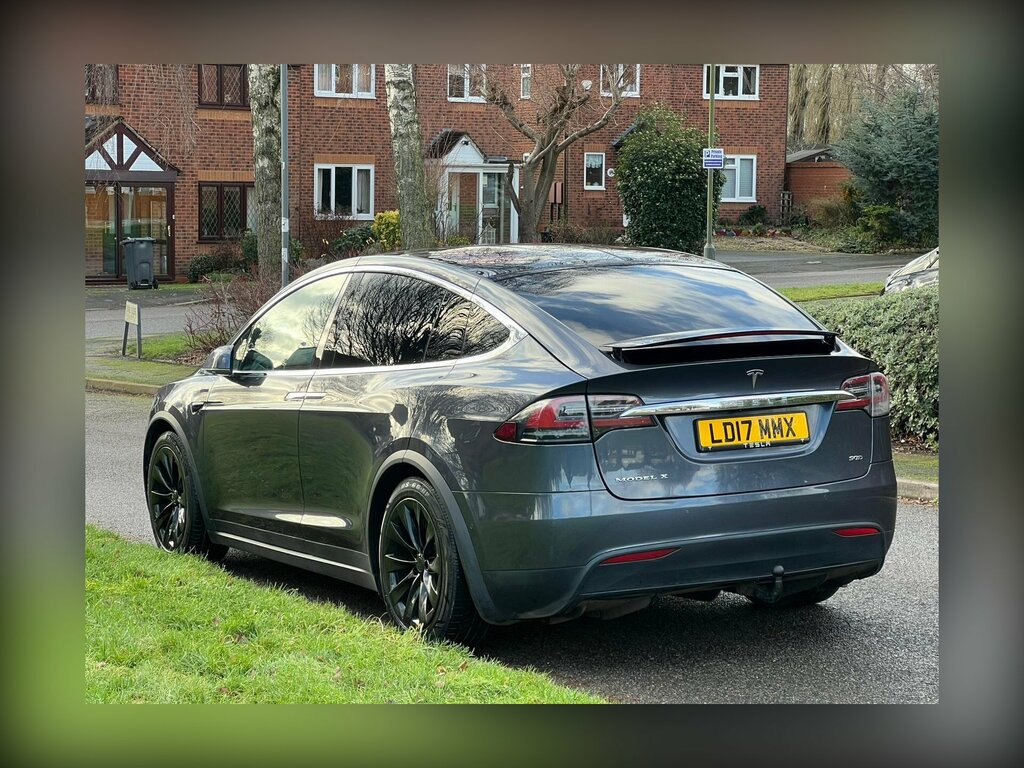 Tesla Model X 90D Dual Motor 4Wde LD17MMX Silver #6