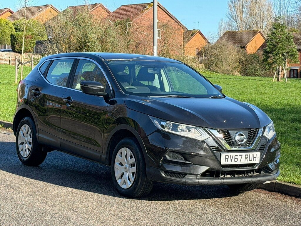 Nissan Qashqai 1.5 Dci Visia Euro 6 Ss RV67RUH Black