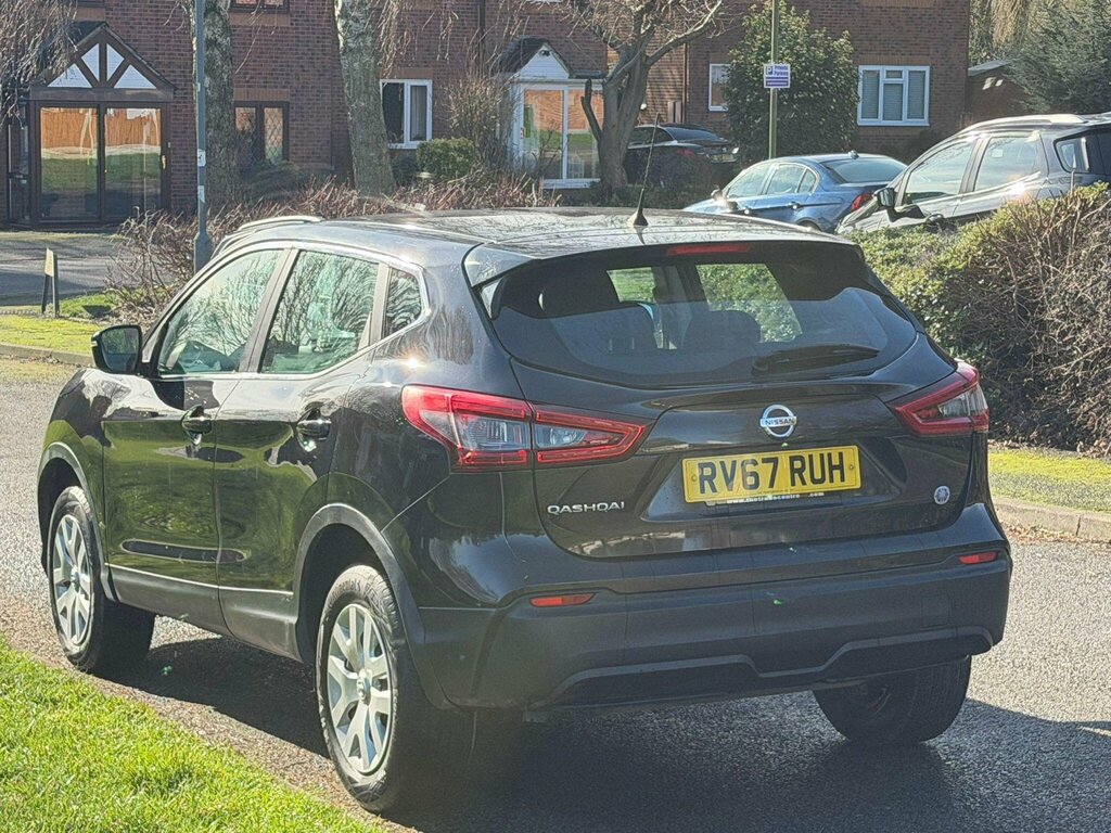 Nissan Qashqai 1.5 Dci Visia Euro 6 Ss RV67RUH Black #6