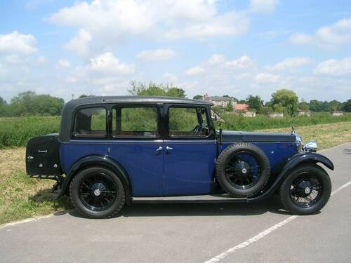 Daimler Saloon 1620 Saloon - 1932 Tf8047 Blue #5