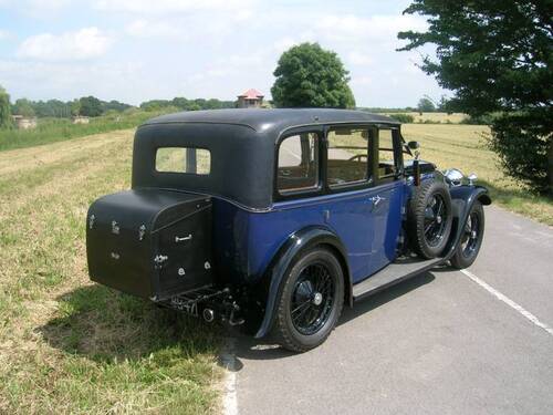 Daimler Saloon 1620 Saloon - 1932 Tf8047 Blue #4