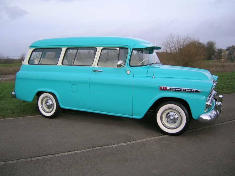 Chevrolet Suburban Apache - 1959 1959  Blue #6