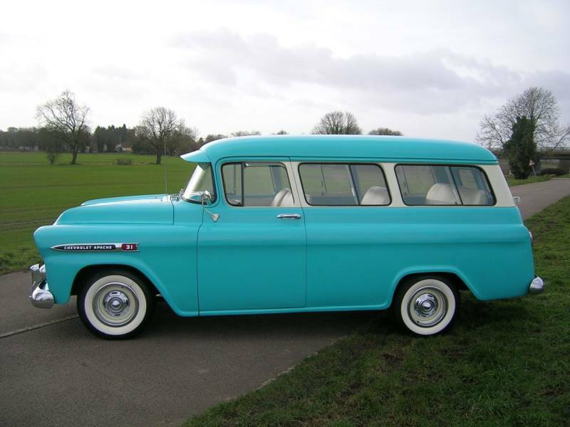 Chevrolet Suburban Apache - 1959 1959  Blue #2