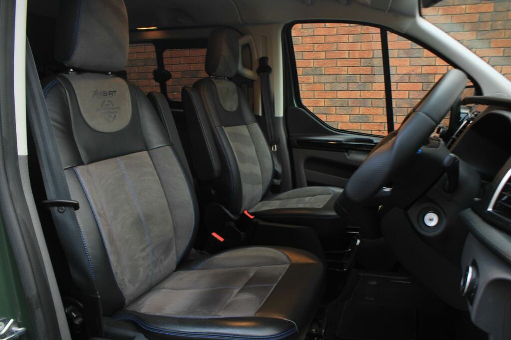 Ford Transit Custom 2.0 320 Ecoblue Ms-rt Crew Van Double Cab Dies YJ72UOO Green #4