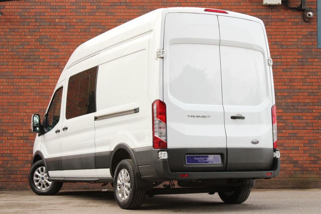 Ford Transit Custom 2.0 350 Ecoblue Crew Van Fwd L3 H3 Euro 6 6Dr - 20 White #3