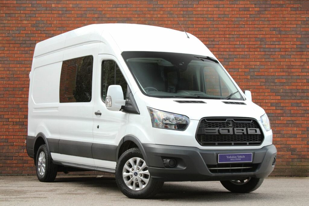Ford Transit Custom 2.0 350 Ecoblue Crew Van Fwd L3 H3 Euro 6 6Dr - 20 White