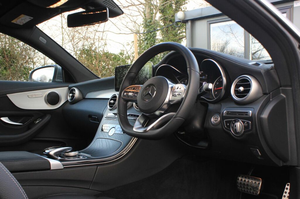 Mercedes-Benz C Class 1.5 C200h Mhev Amg Line Edition G-tronic Euro 6 YK72NJO Grey #5