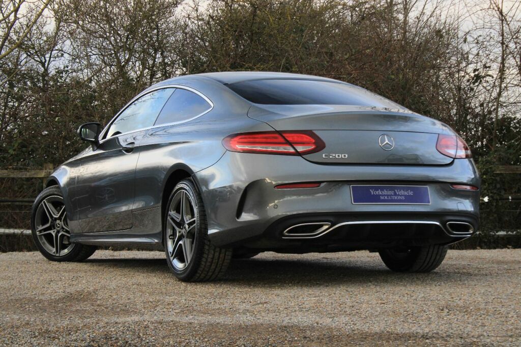 Mercedes-Benz C Class 1.5 C200h Mhev Amg Line Edition G-tronic Euro 6 YK72NJO Grey #3