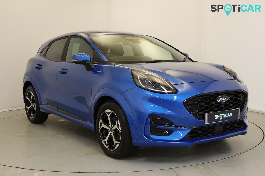 Ford Puma 1.0 Ecoboost Hybrid Mhev St-line Dct Blue