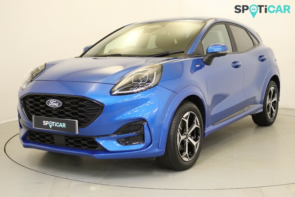 Ford Puma 1.0 Ecoboost Hybrid Mhev St-line Dct BG74OCM Blue #3