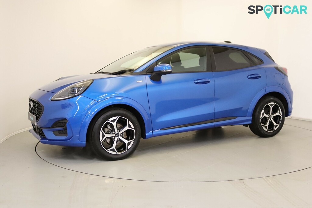 Ford Puma 1.0 Ecoboost Hybrid Mhev St-line Dct BG74OCM Blue #4