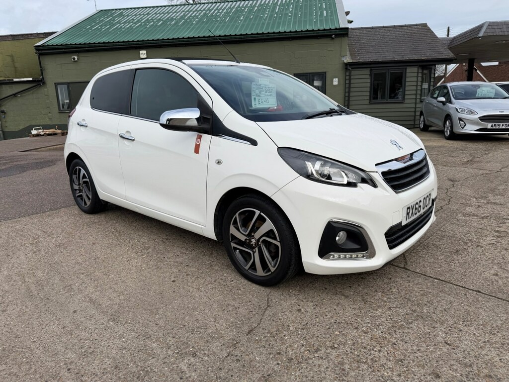 Peugeot 108 1.2 Puretech Roland Garros White