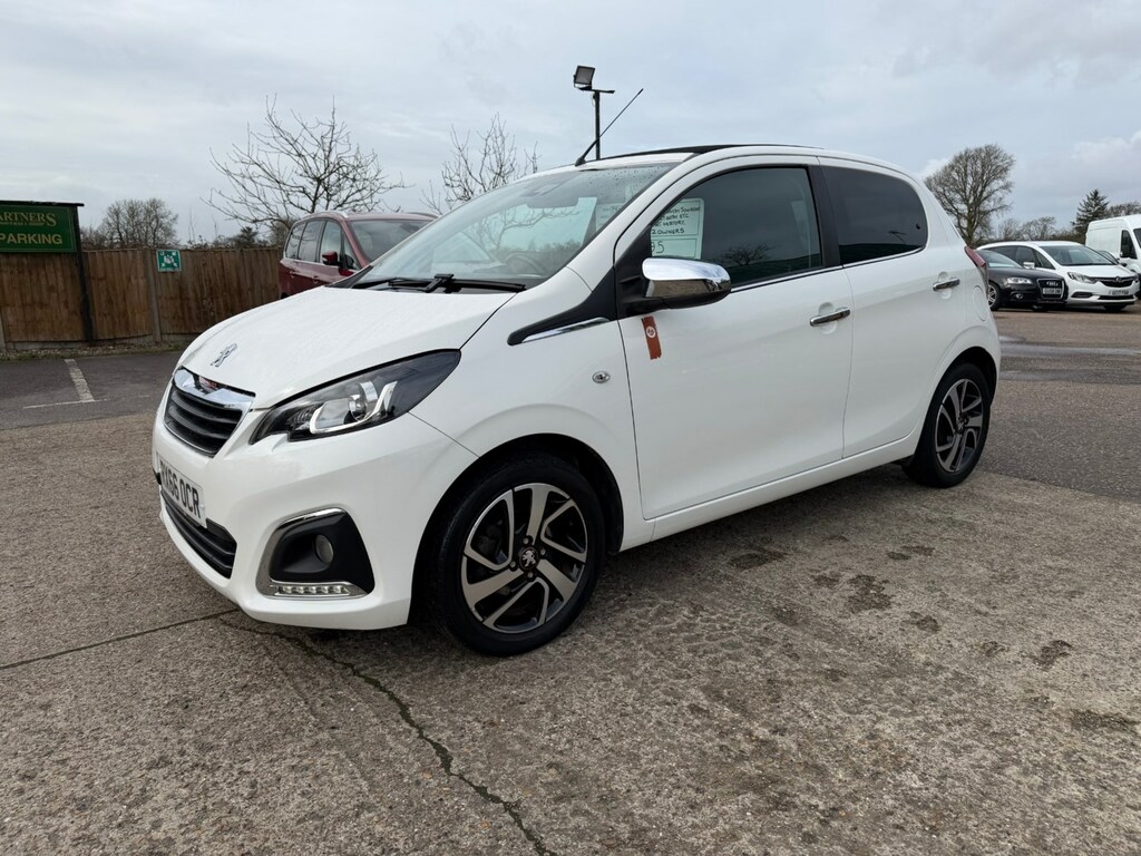 Peugeot 108 1.2 Puretech Roland Garros RX66OCR White #3
