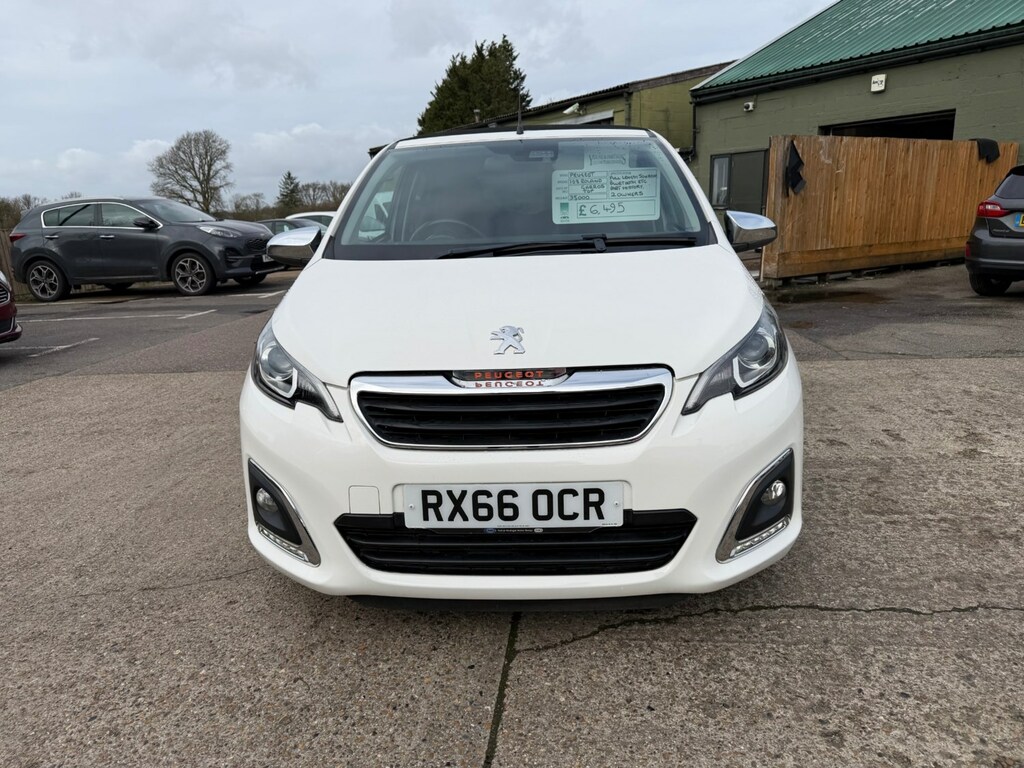 Peugeot 108 1.2 Puretech Roland Garros RX66OCR White #4