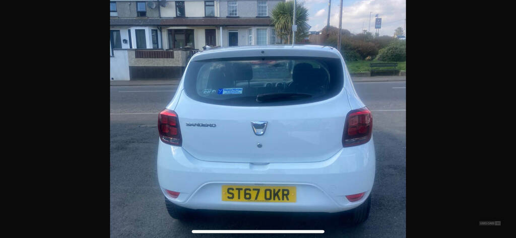 Dacia Sandero 1.0 Sce Ambiance ST67OKR White #3