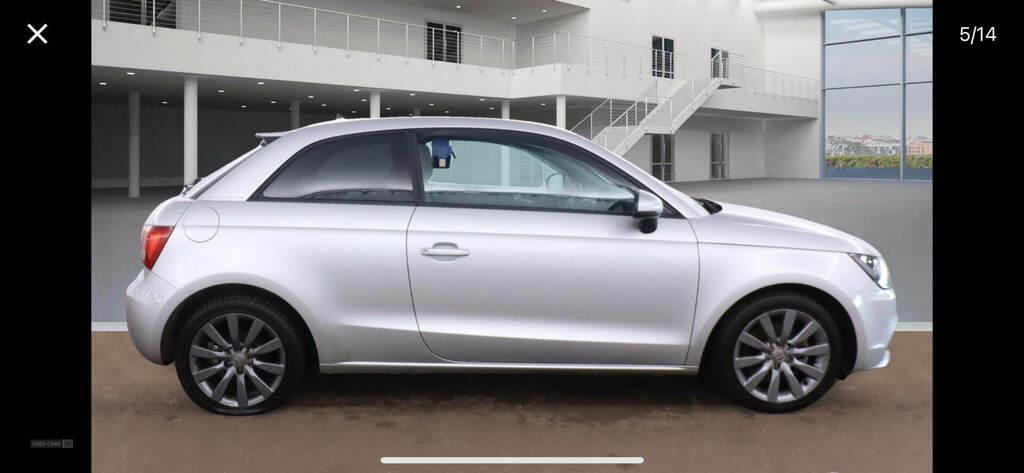 Audi A1 1.6 Tdi Sport GJ12VCX Silver #5