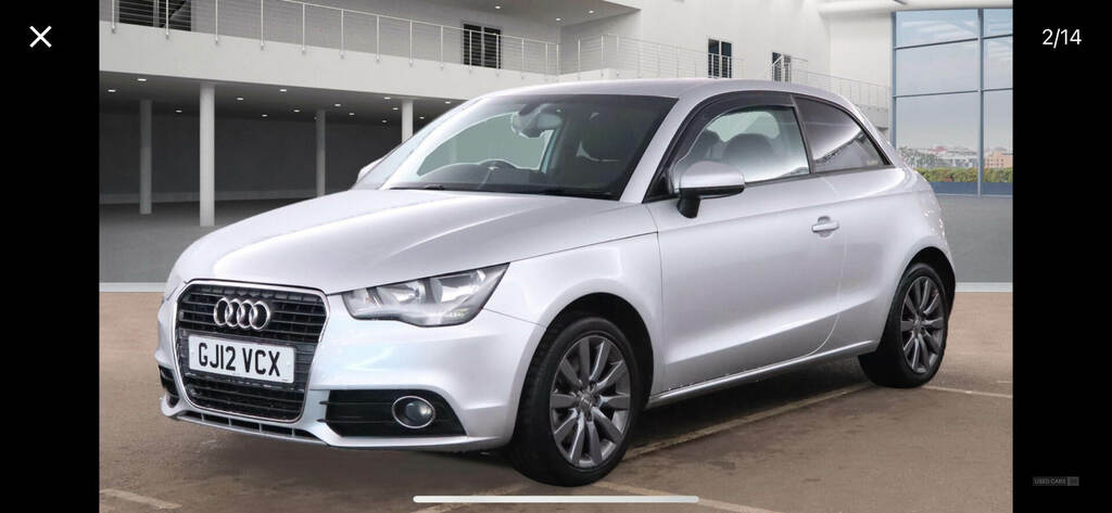 Audi A1 1.6 Tdi Sport GJ12VCX Silver #2