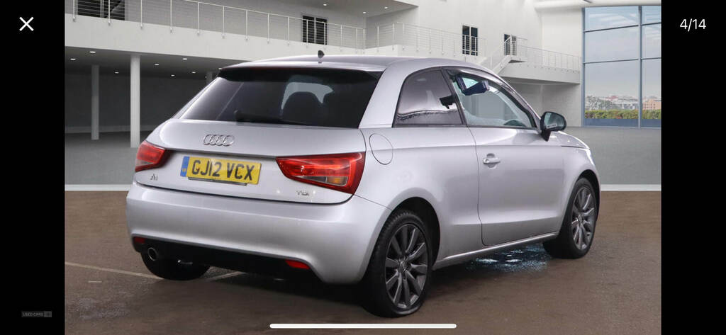 Audi A1 1.6 Tdi Sport GJ12VCX Silver #4