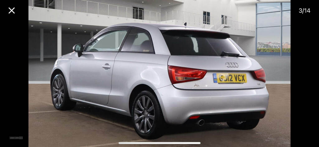Audi A1 1.6 Tdi Sport GJ12VCX Silver #3