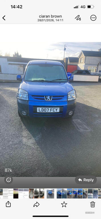 Peugeot Partner 1.6 Hdi Escapade Grey #1