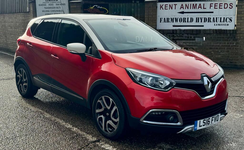 Renault Captur 1.5 Dci Energy Signature Nav Suv LS16FVO Red #4