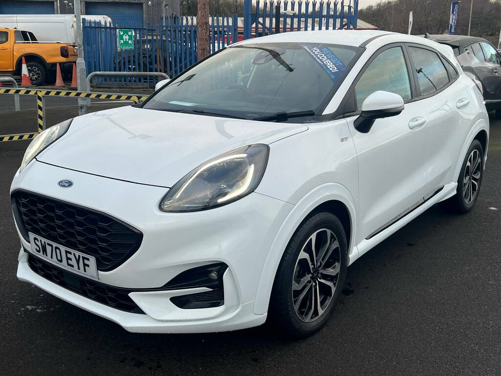 Ford Puma 1.0 Ecoboost St-line Mhev 125Ps SW70EYF White #5
