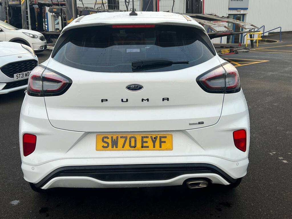 Ford Puma 1.0 Ecoboost St-line Mhev 125Ps SW70EYF White #6
