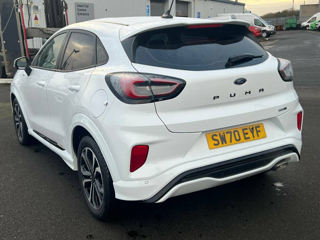 Ford Puma 1.0 Ecoboost St-line Mhev 125Ps SW70EYF White #3