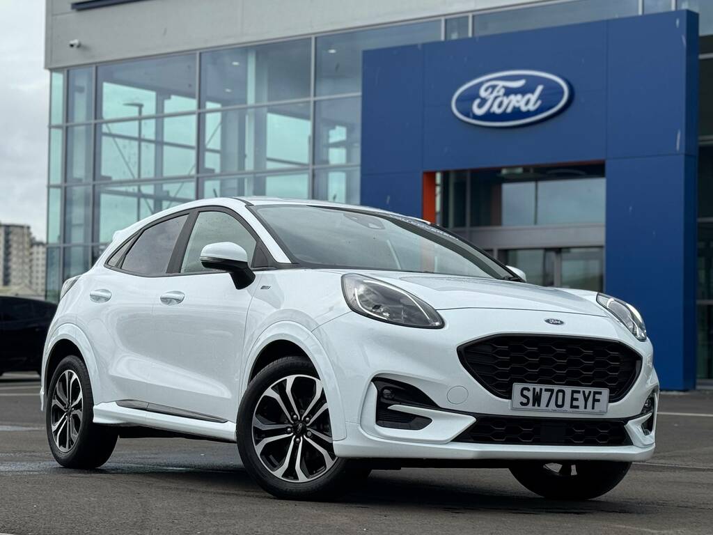 Ford Puma 1.0 Ecoboost St-line Mhev 125Ps White