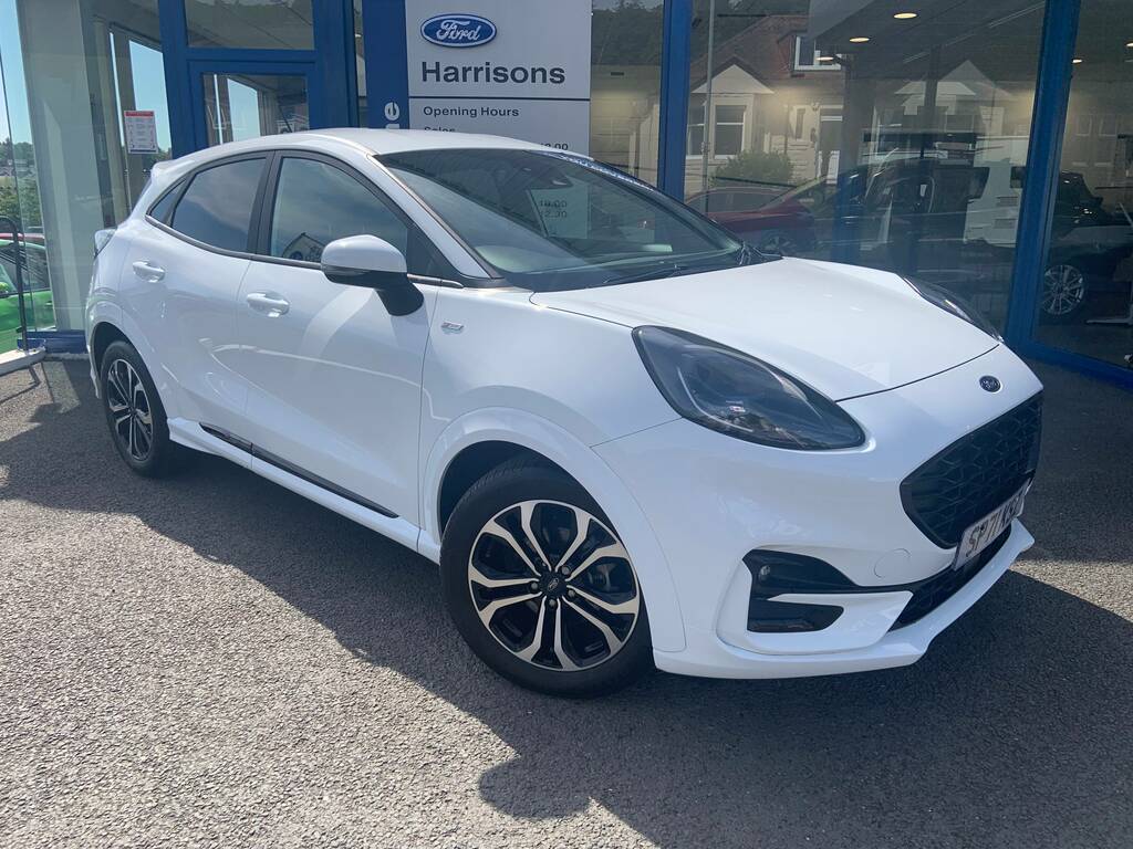 Ford Puma 1.0T Ecoboost Mhev St-line 125Ps White