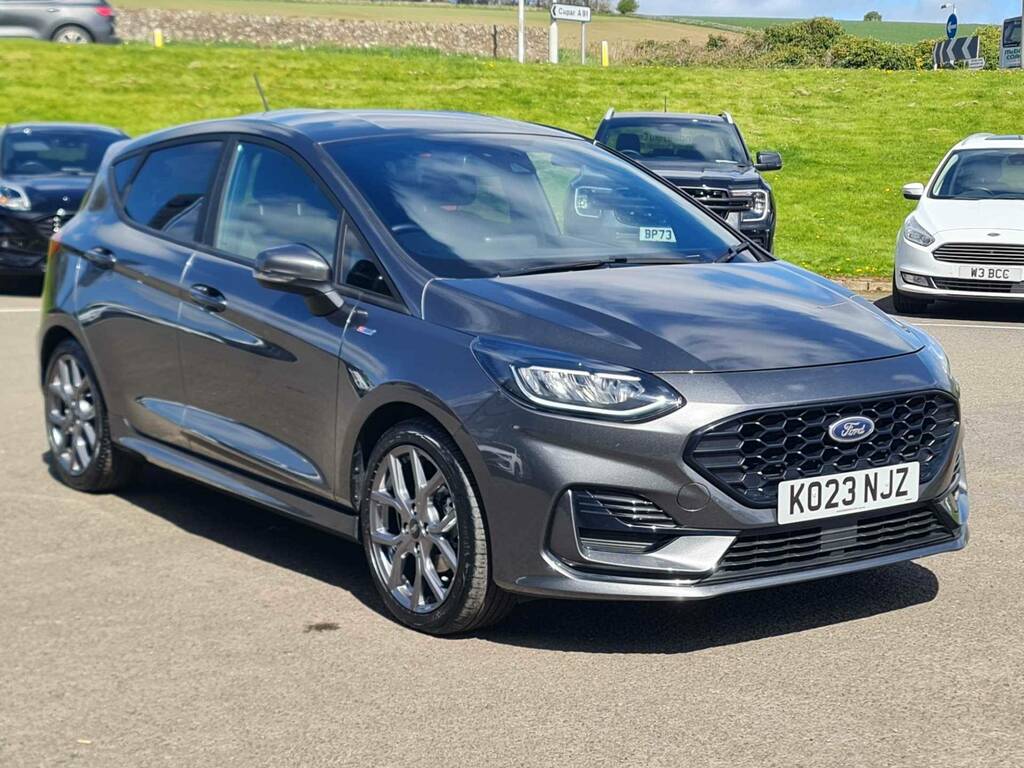 Ford Fiesta 1.0T Ecoboost St-line 100Ps KO23NJZ Grey #4