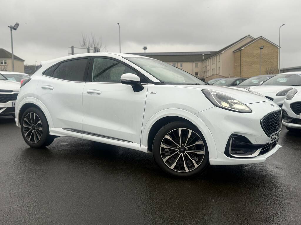 Ford Puma 1.0T Ecoboost Mhev St-line Vignale Suv SO22WYC White