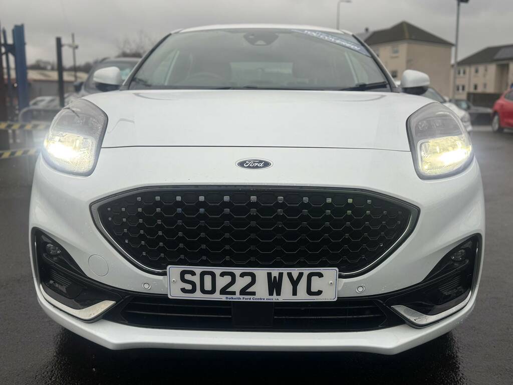 Ford Puma 1.0T Ecoboost Mhev St-line Vignale Suv SO22WYC White #2