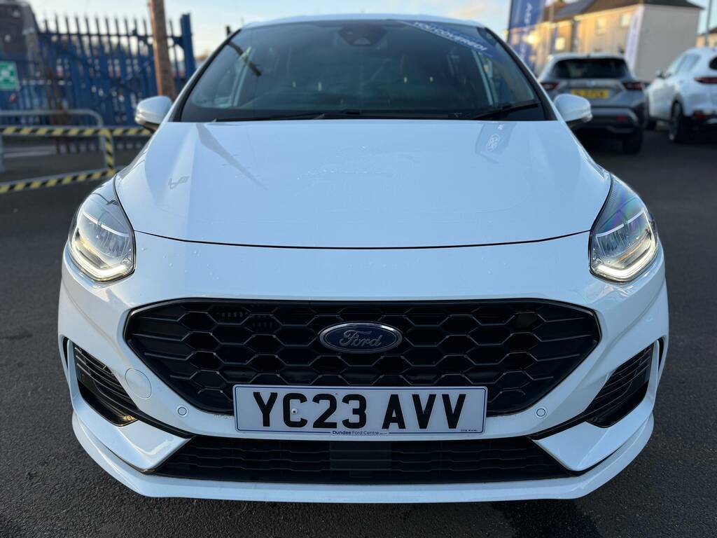 Ford Fiesta 1.0T Ecoboost St-line X 100Ps YC23AVV White #2
