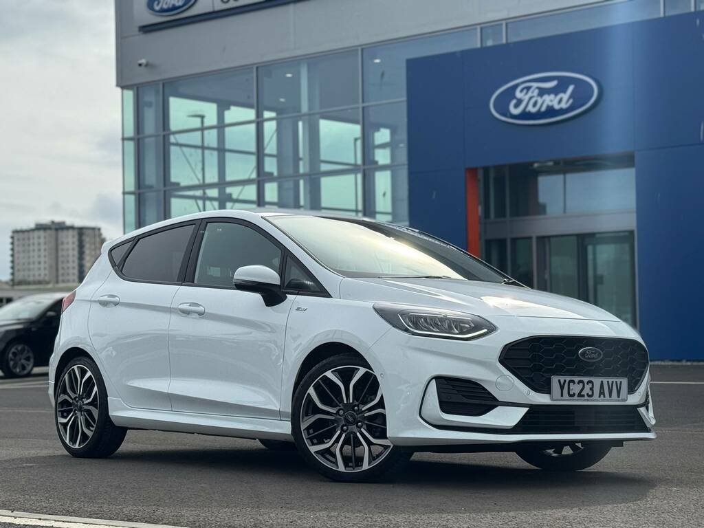 Ford Fiesta 1.0T Ecoboost St-line X 100Ps White